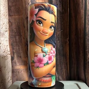 Colorful Tumbler with Animated Character